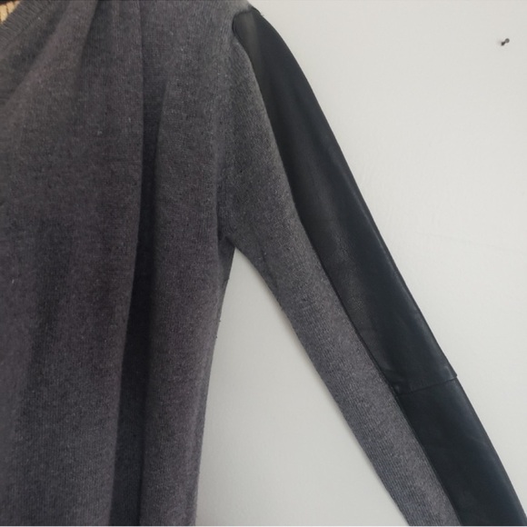 Firth cashmere silk waterfall sweater cardigan tunic top wrap blouse - Picture 8 of 11